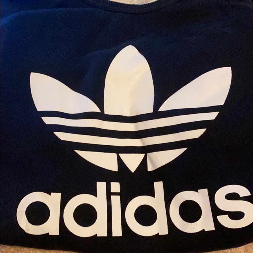 Adidas oversized crew neck sweatshirt